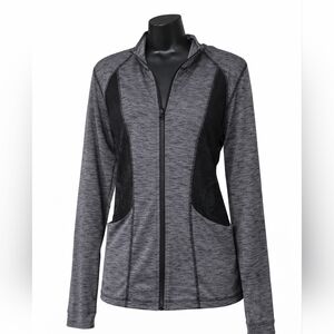 Maurices inMotion Black and Grey Sports Jacket - Med